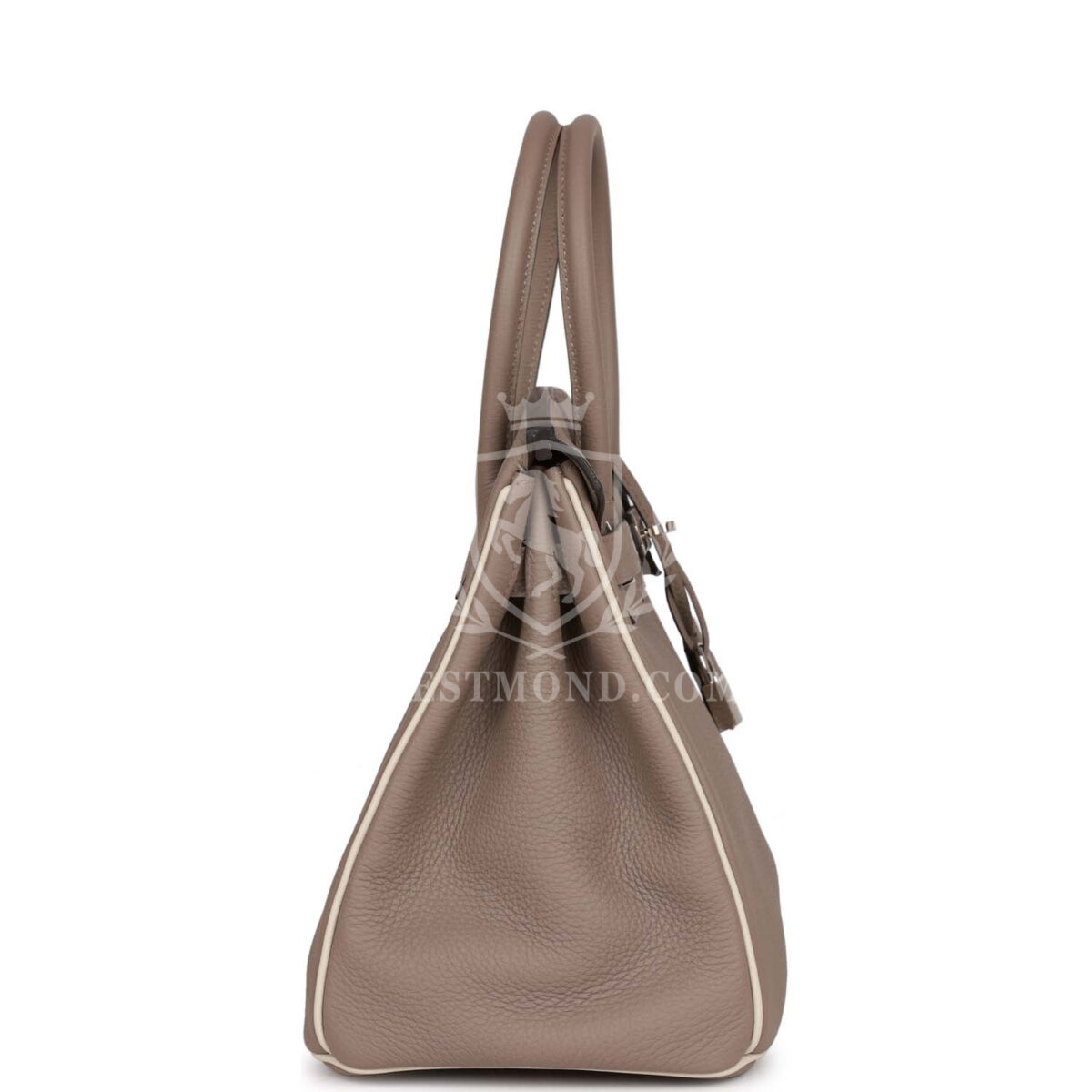 Hermes Special Order (HSS) Birkin 30 Gris Tourterelle and Craie Togo PHW — изображение 3