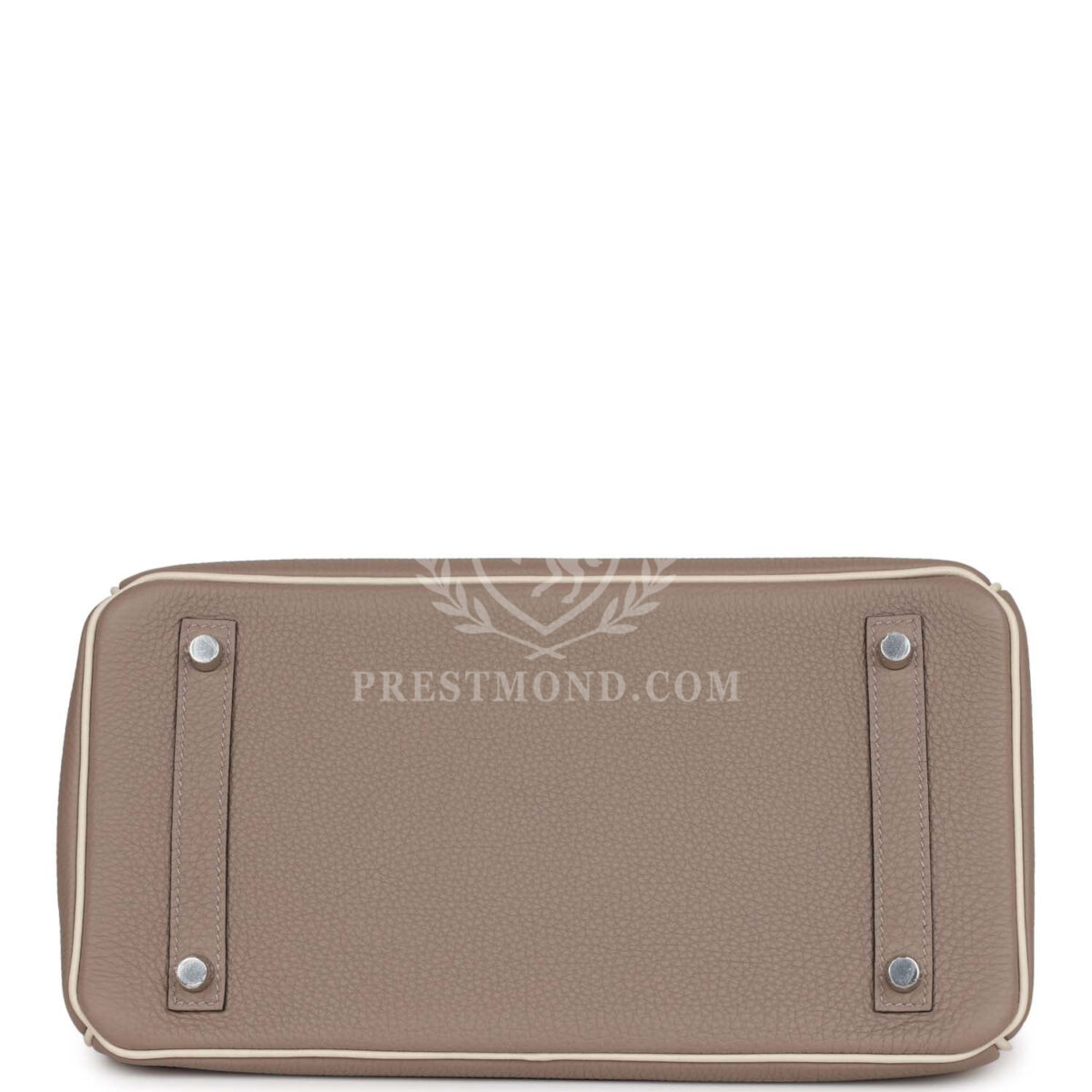 Hermes Special Order (HSS) Birkin 30 Gris Tourterelle and Craie Togo PHW — изображение 6