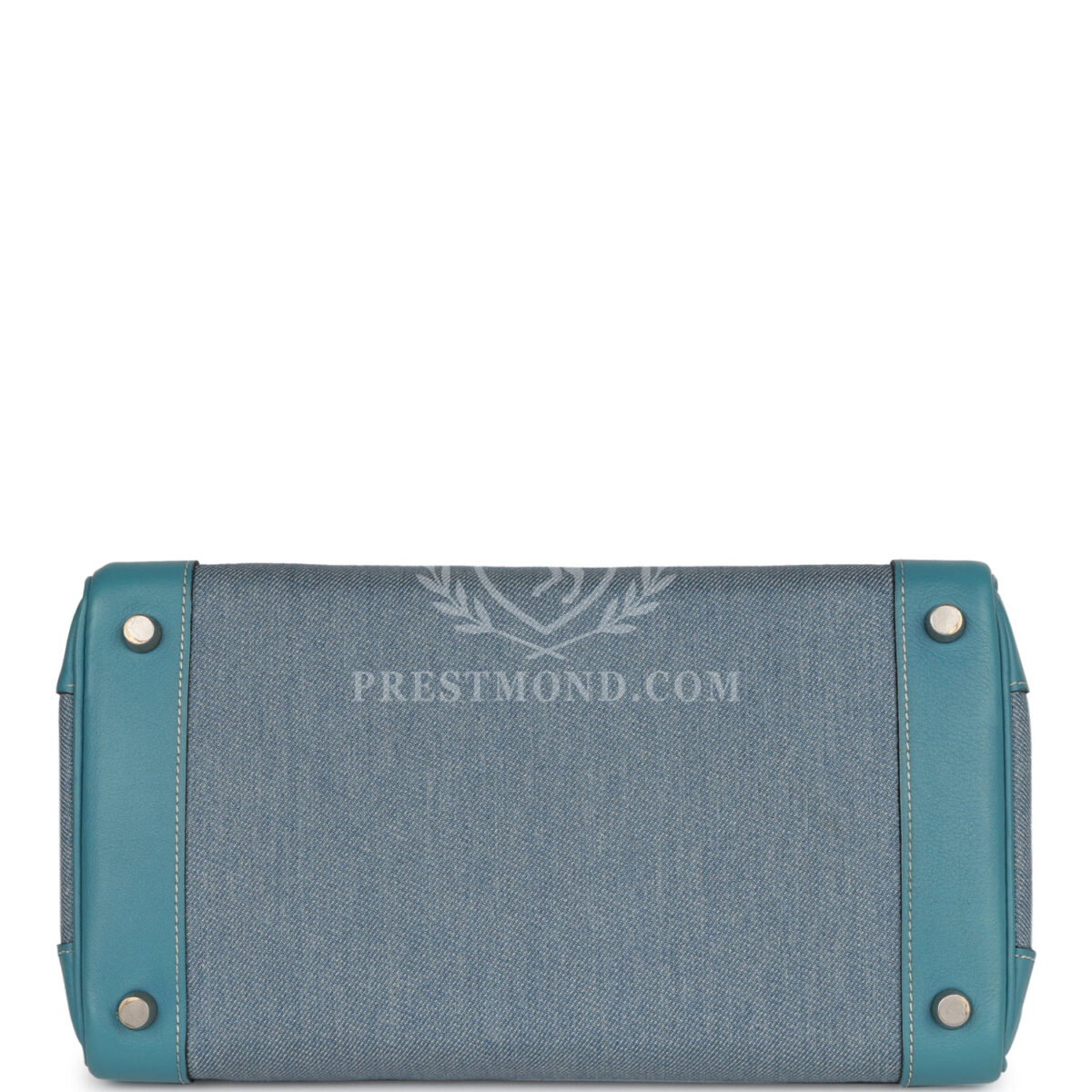Vintage Hermes Birkin 30 Blue Jean Gulliver and Denim PHW — изображение 6