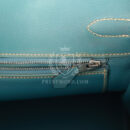 Vintage Hermes Birkin 30 Blue Jean Gulliver and Denim PHW