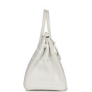 Hermes Birkin 35 White Clemence GHW
