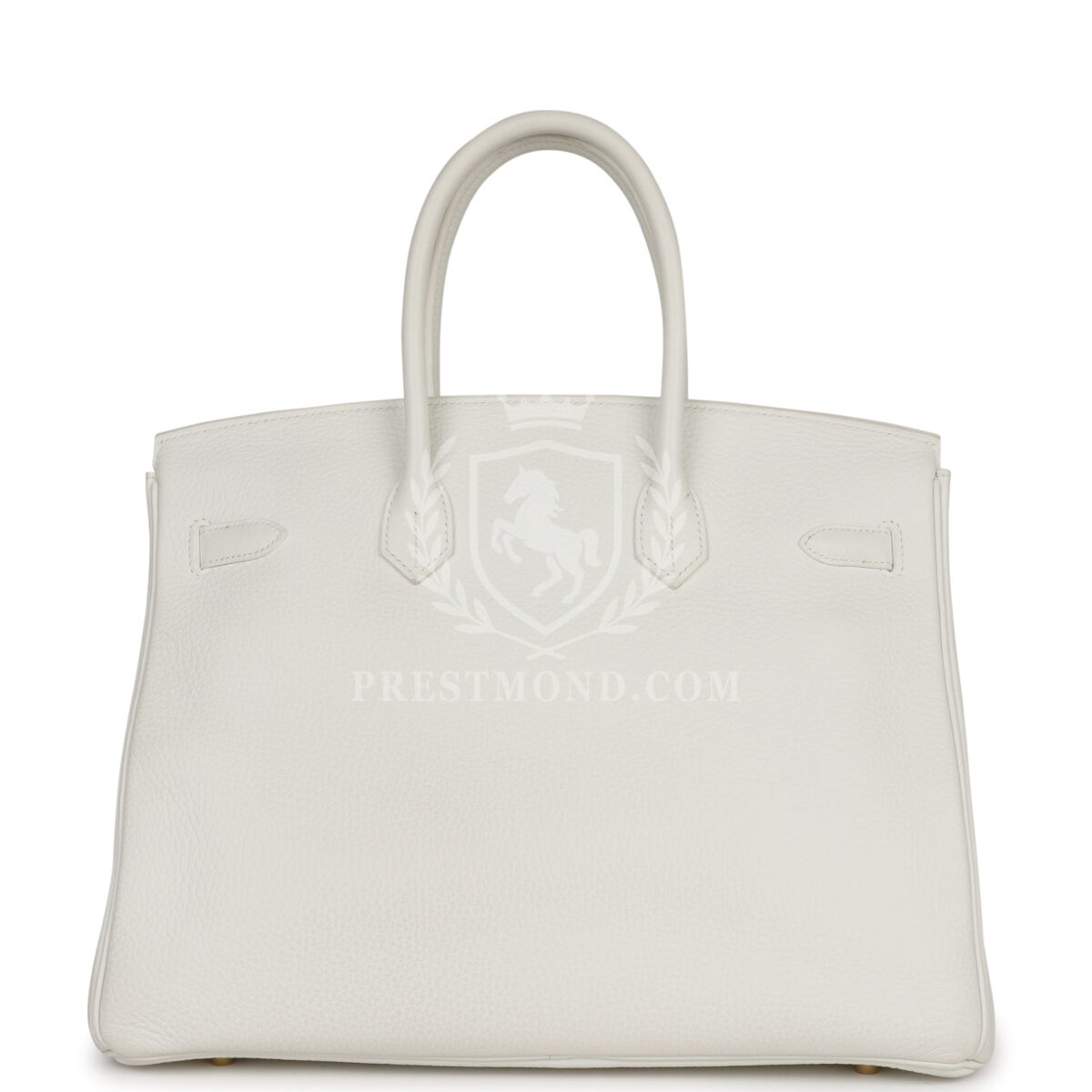 Hermes Birkin 35 White Clemence GHW — изображение 4
