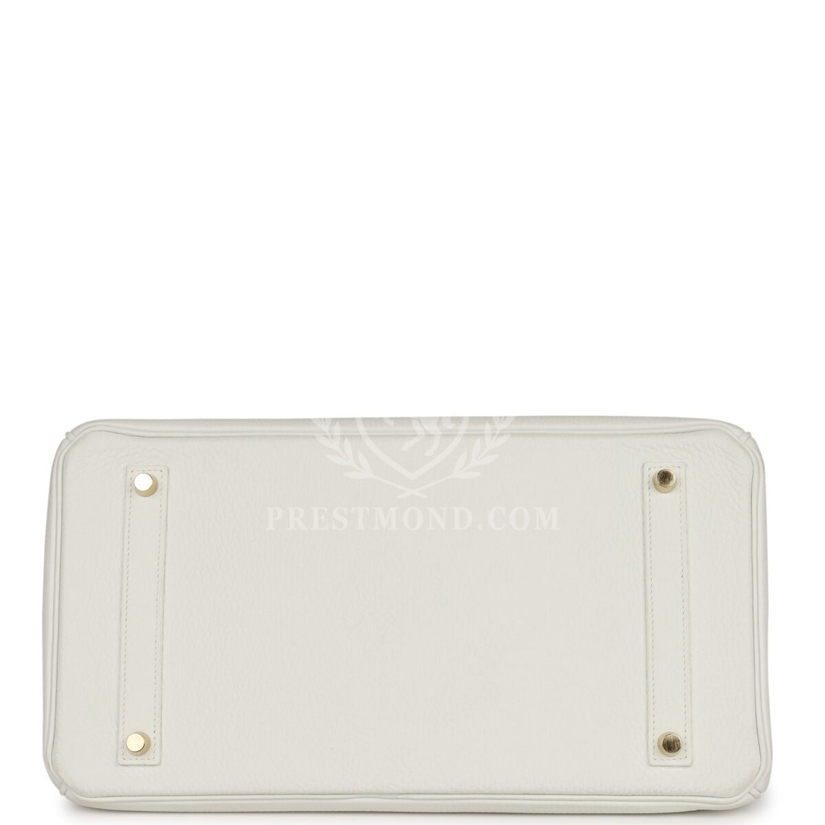 Hermes Birkin 35 White Clemence GHW — изображение 6