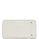 Hermes Birkin 35 White Clemence GHW
