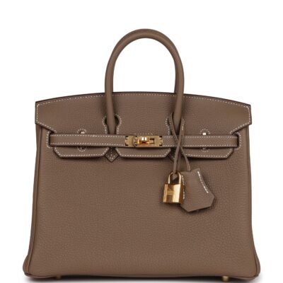 Hermes Birkin 25 Etoupe Togo GHW