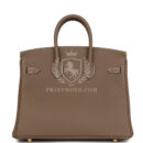 Hermes Birkin 25 Etoupe Togo GHW