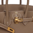 Hermes Birkin 25 Etoupe Togo GHW