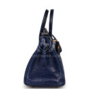Hermes Birkin 25 Bleu Saphir Matte Alligator GHW