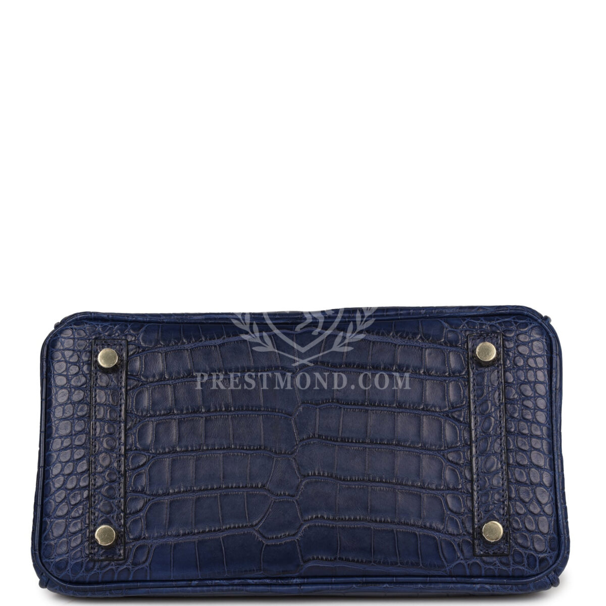 Hermes Birkin 25 Bleu Saphir Matte Alligator GHW — изображение 6