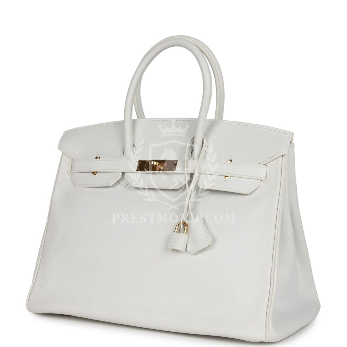 Hermes Birkin 35 White Epsom GHW — изображение 4