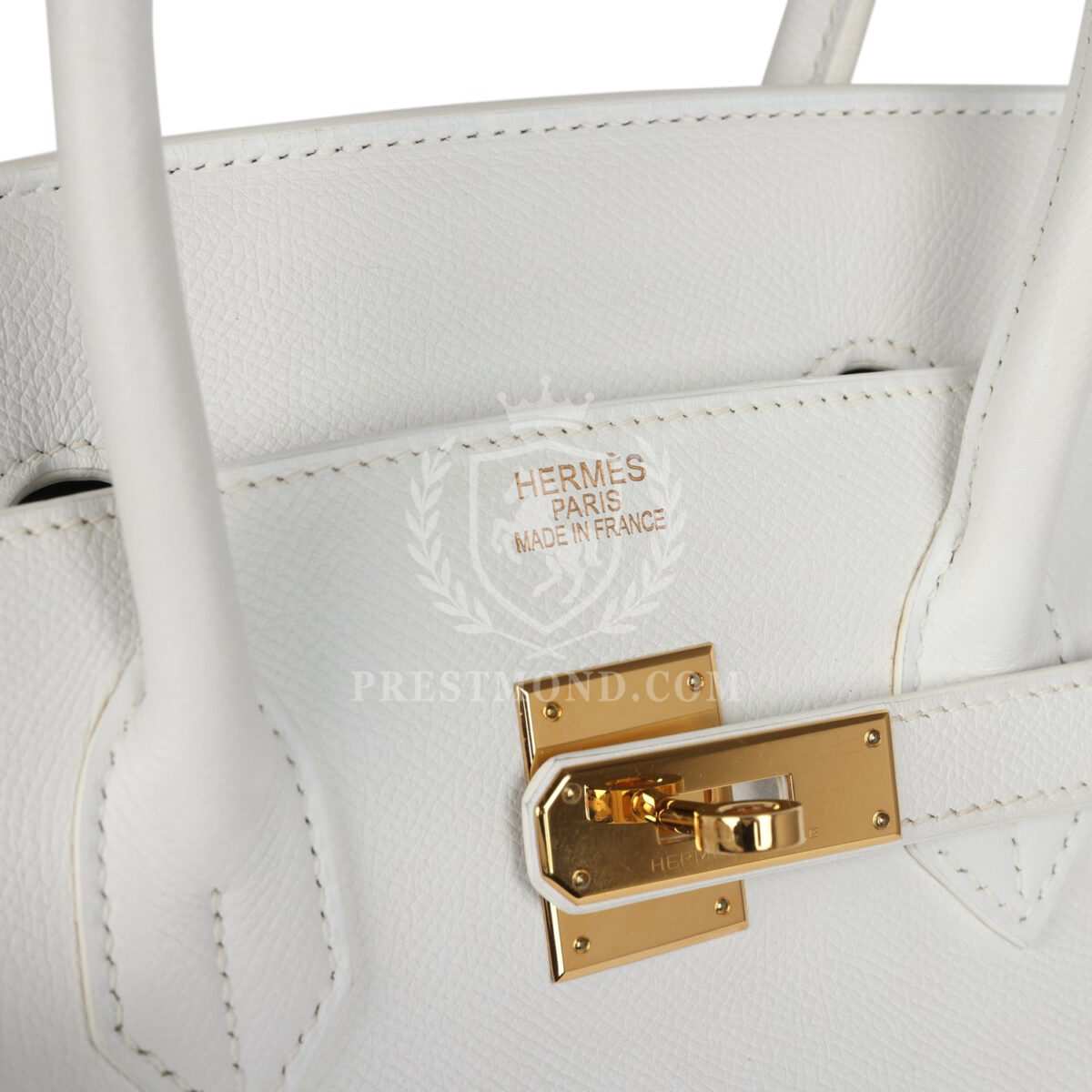 Hermes Birkin 35 White Epsom GHW — изображение 7