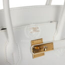Hermes Birkin 35 White Epsom GHW