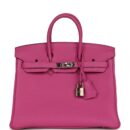 Hermes Birkin 25 Magnolia Togo PHW
