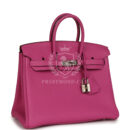 Hermes Birkin 25 Magnolia Togo PHW