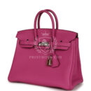Hermes Birkin 25 Magnolia Togo PHW
