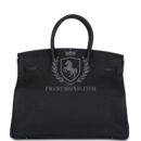 Hermes Birkin 35 Black Togo Rose GHW