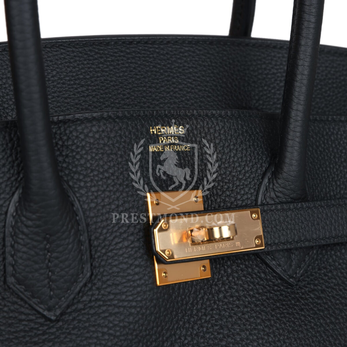 Hermes Birkin 35 Black Togo Rose GHW — изображение 7