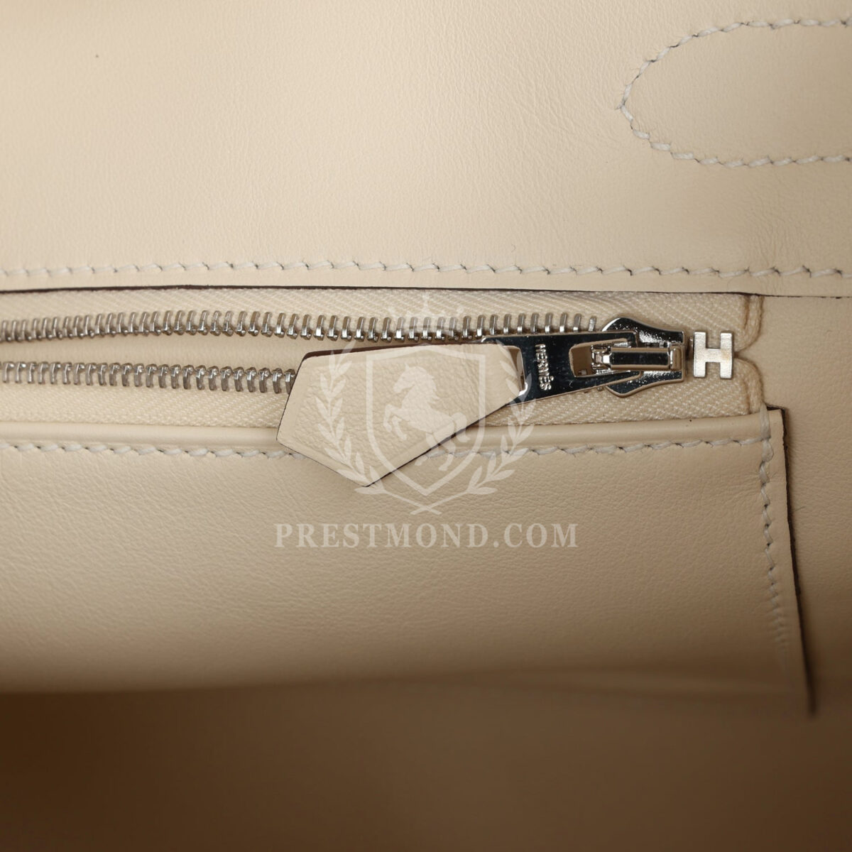 Hermes Birkin 30 Nata Swift and Jaune Poussin Toile H Canvas PHW — изображение 8