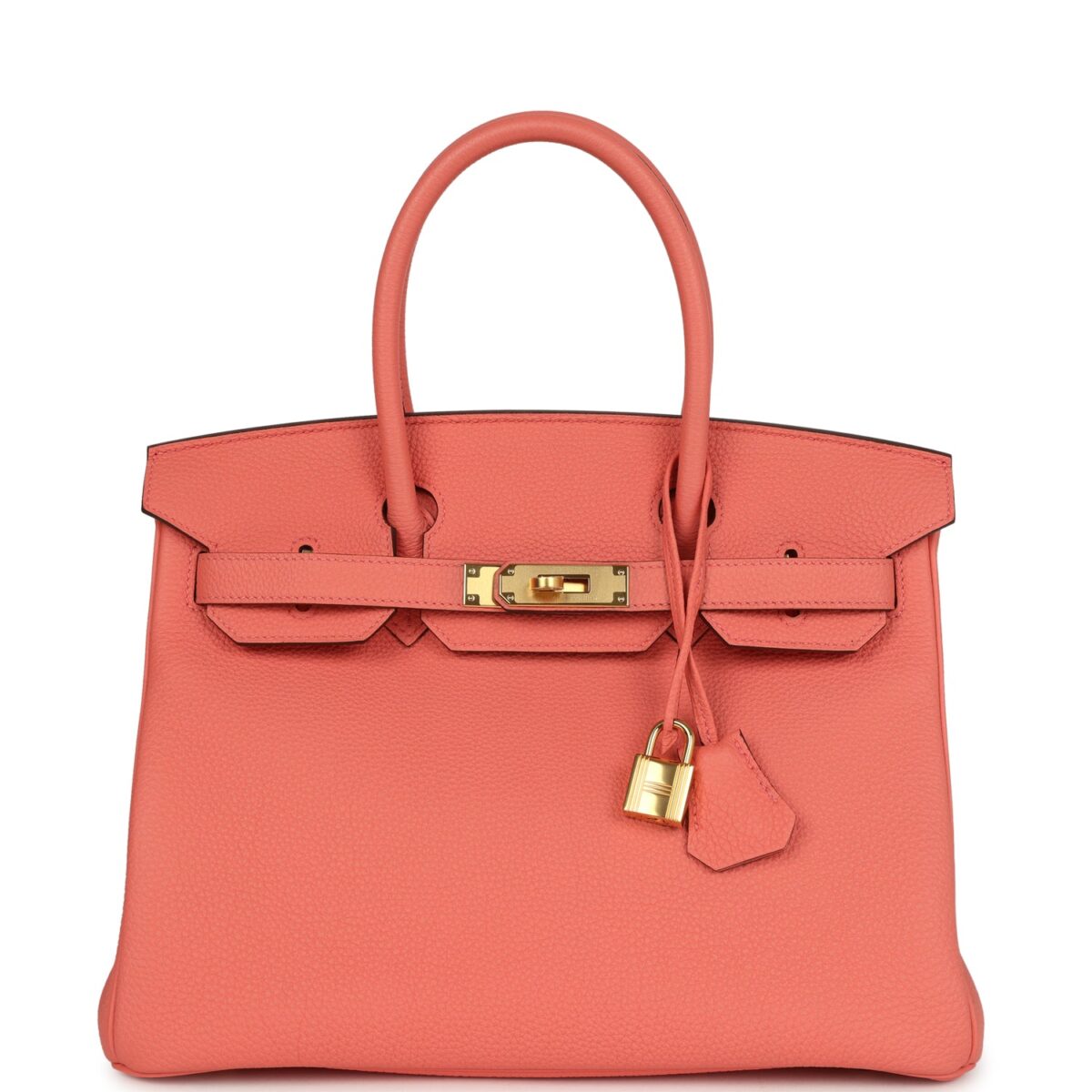 Hermes Special Order (HSS) Birkin 30 Rose Candy Togo GHW