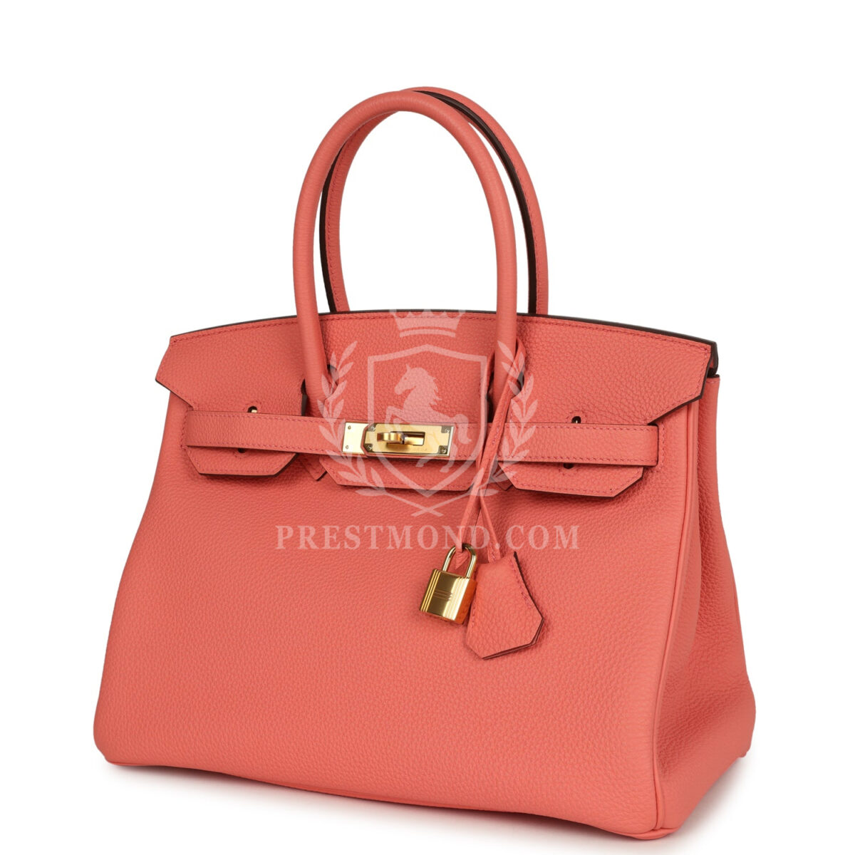 Hermes Special Order (HSS) Birkin 30 Rose Candy Togo GHW — изображение 5