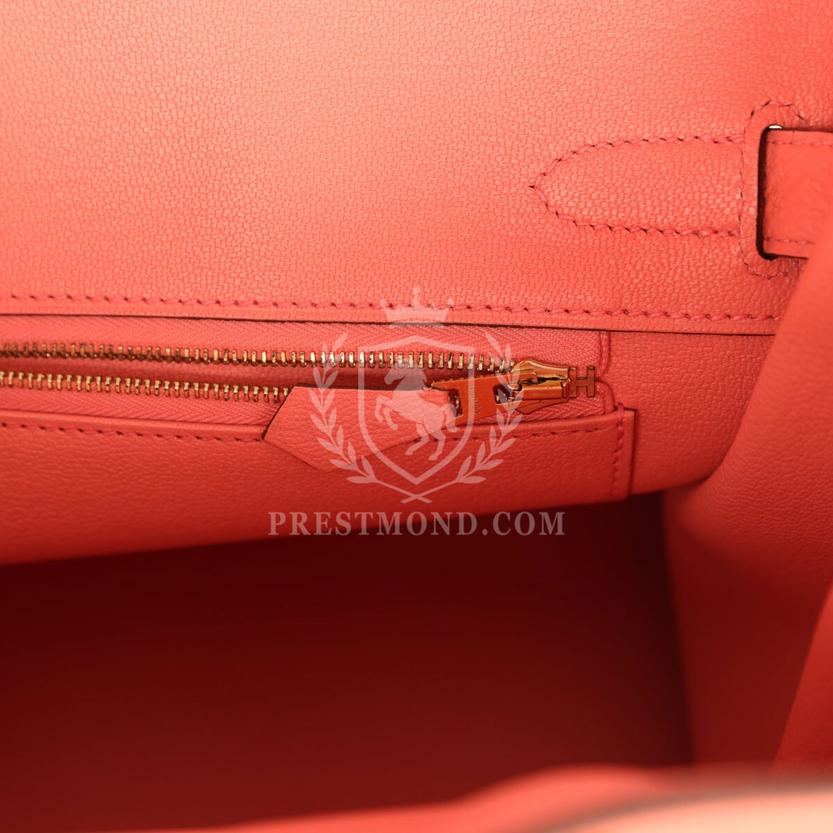 Hermes Special Order (HSS) Birkin 30 Rose Candy Togo GHW — изображение 9