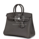 Hermes Birkin 25 Etain Togo PHW
