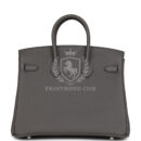 Hermes Birkin 25 Etain Togo PHW