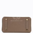 Hermes Special Order (HSS) Birkin 25 Etoupe and Etain Togo Brushed GHW