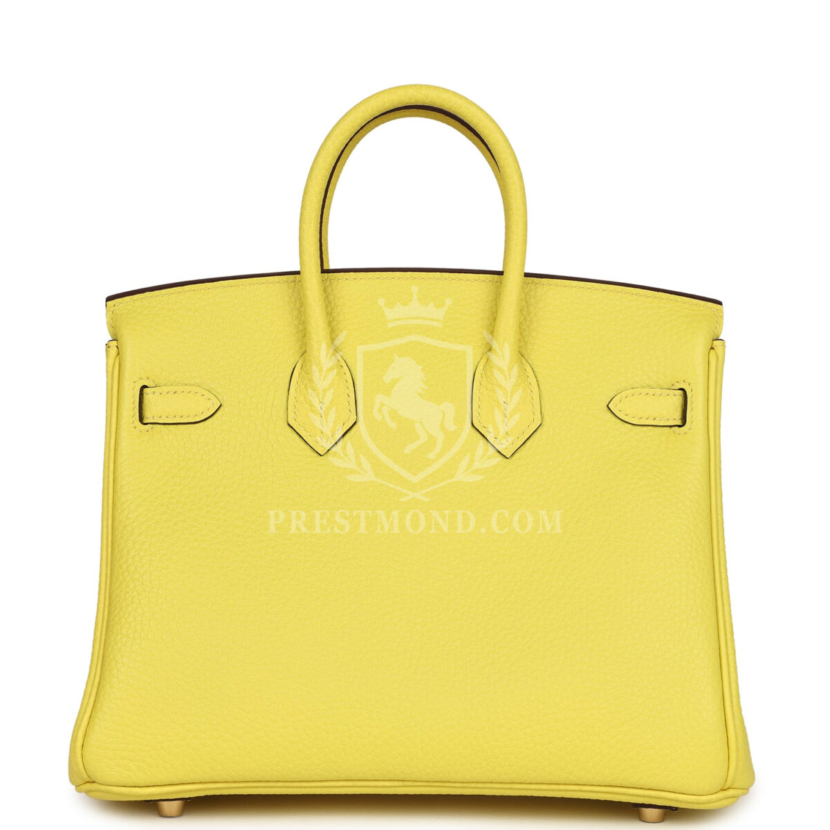Hermes Special Order (HSS) Birkin 25 Lime Verso Clemence PBHW — изображение 4