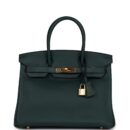 Hermes Birkin 30 Vert Tropical Jonathan GHW