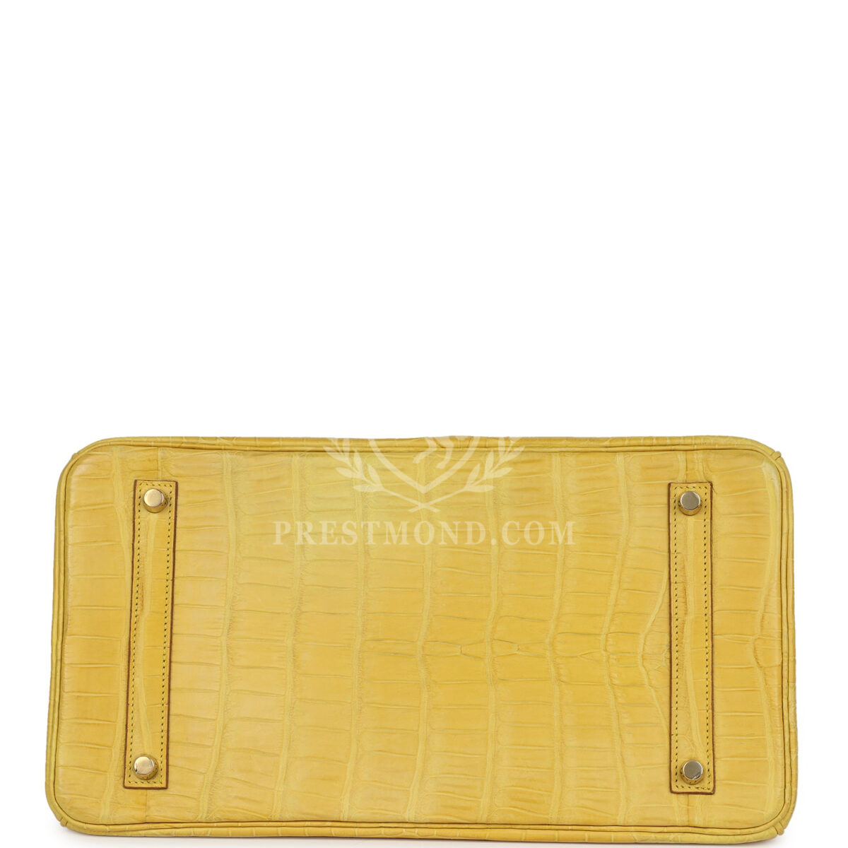 Hermes Birkin 35 Mimosa Matte Porosus Crocodile GHW — изображение 6