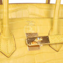 Hermes Birkin 35 Mimosa Matte Porosus Crocodile GHW