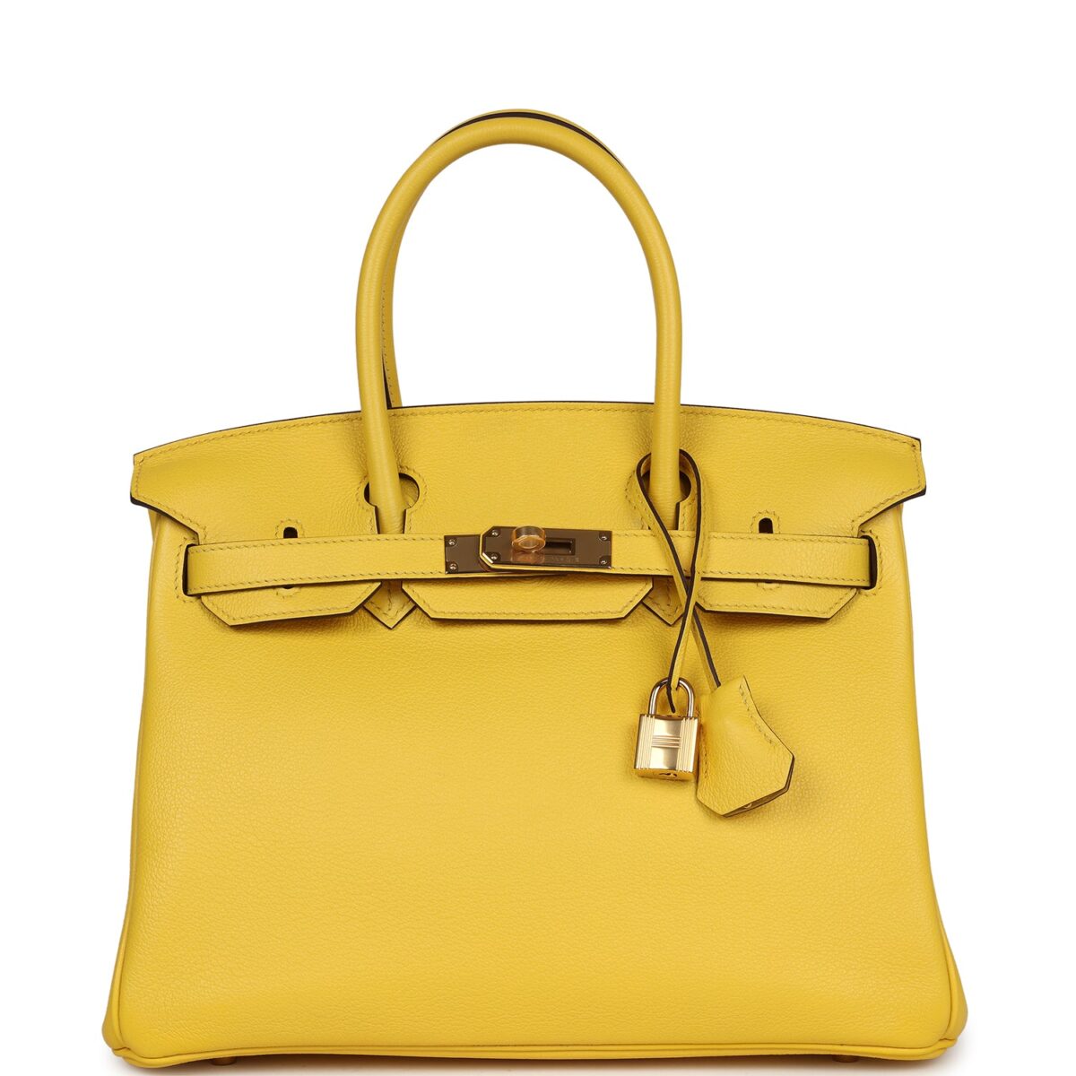 Hermes Birkin 30 Jaune de Naples Novillo GHW