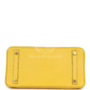Hermes Birkin 30 Jaune de Naples Novillo GHW