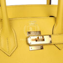 Hermes Birkin 30 Jaune de Naples Novillo GHW