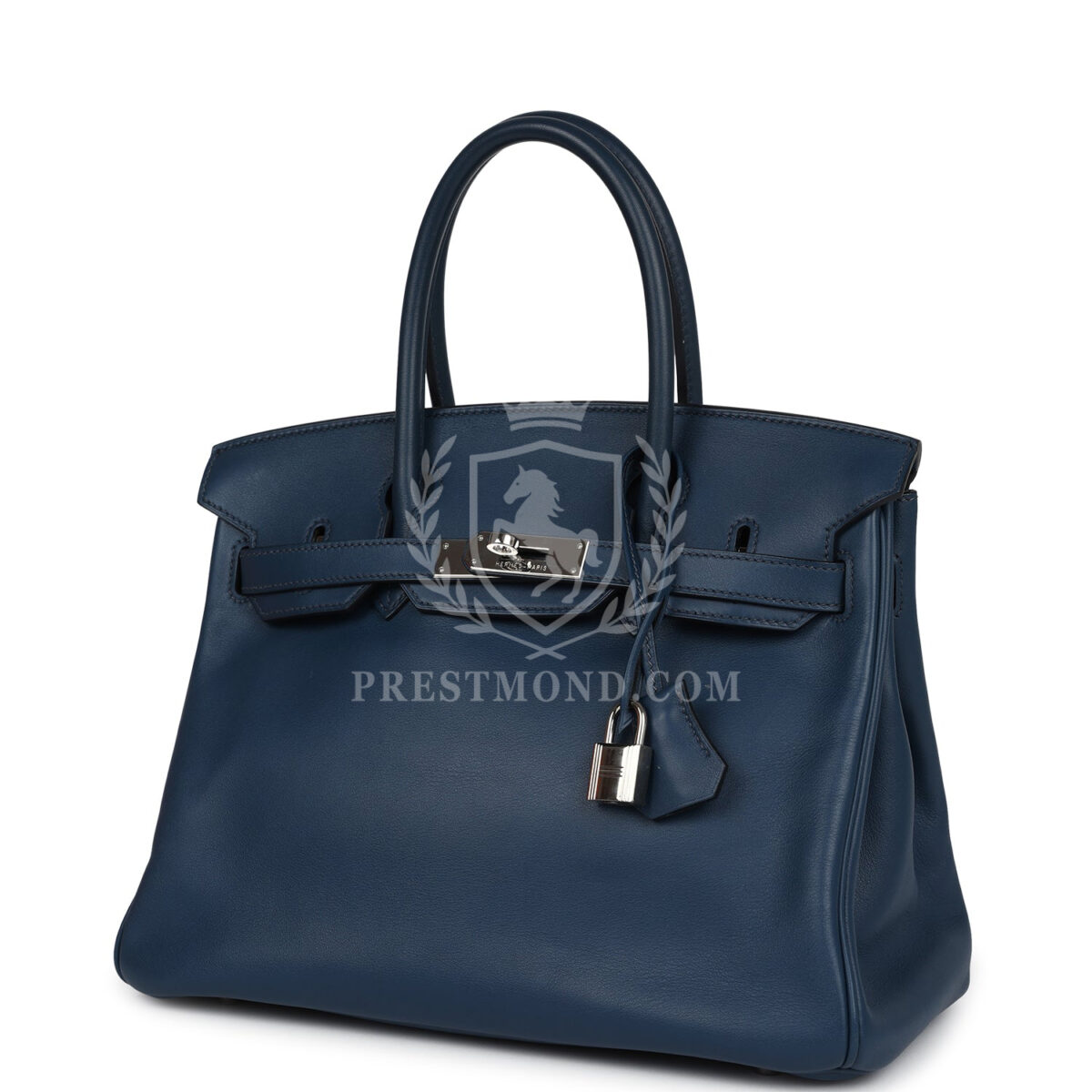 Hermes Birkin 30 Deep Bleu Swift PHW — изображение 3