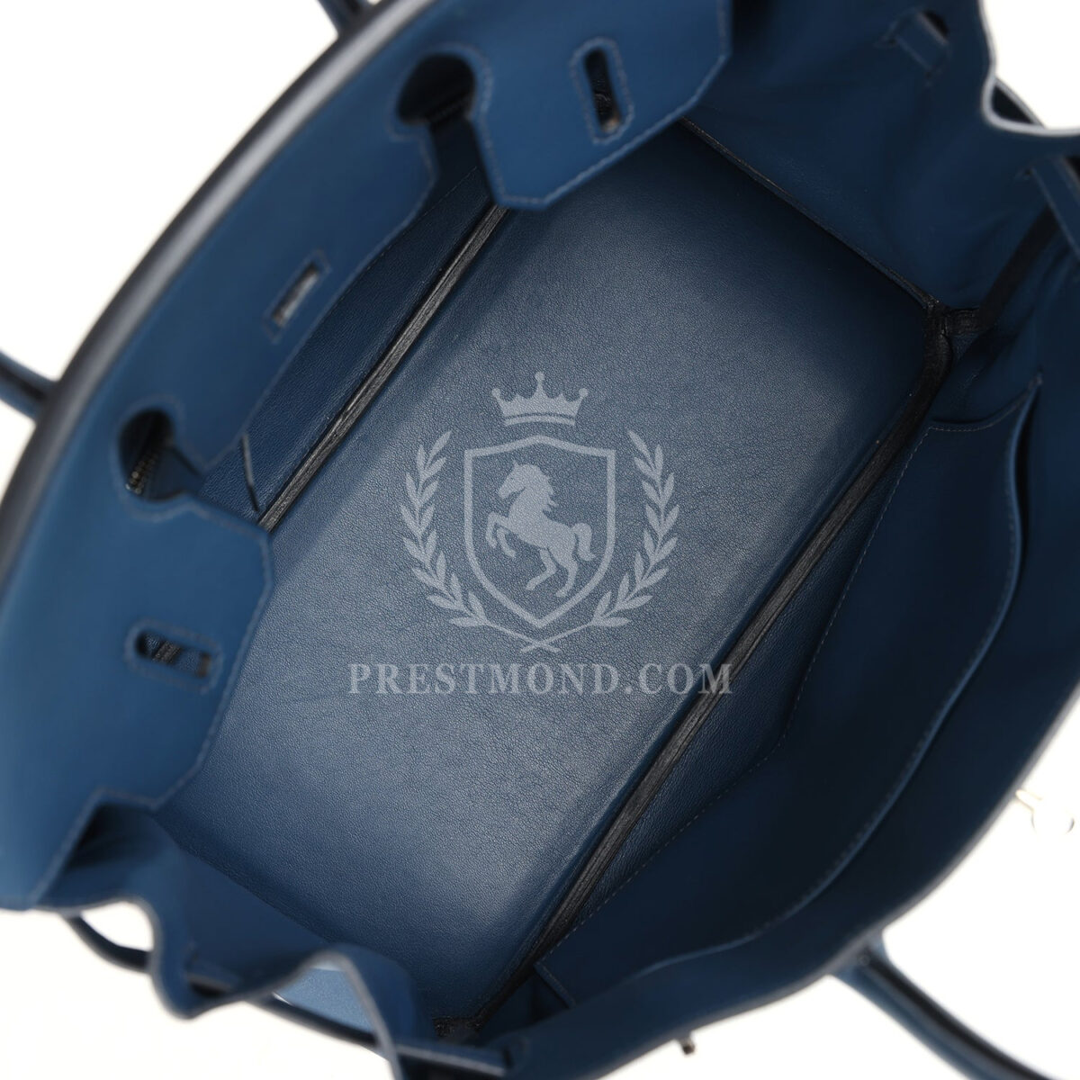 Hermes Birkin 30 Deep Bleu Swift PHW — изображение 8