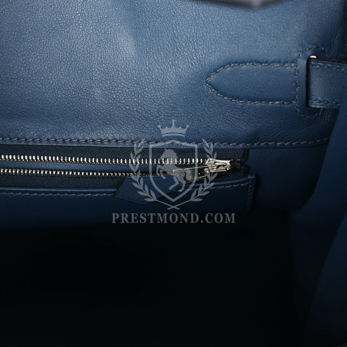 Hermes Birkin 30 Deep Bleu Swift PHW — изображение 9