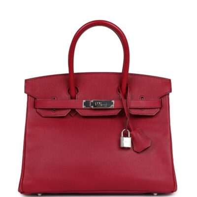 Hermes Birkin 30 Rubis Epsom PHW
