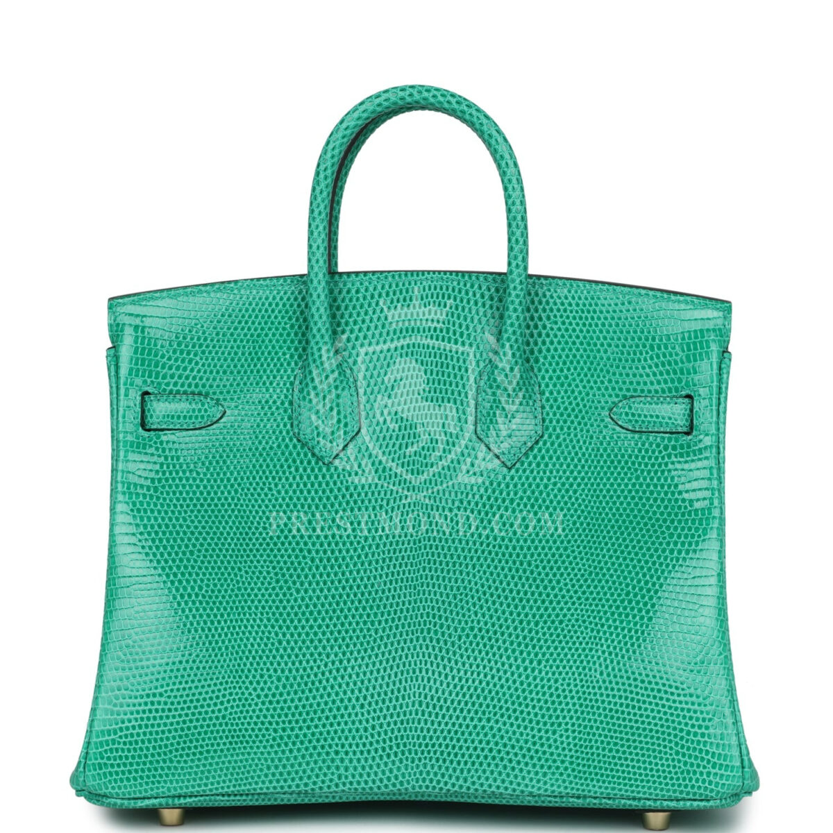 Hermes Birkin 25 Menthe Varanus Niloticus Lizard GHW — изображение 4