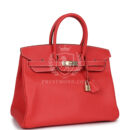 Hermes Birkin 35 Rose Jaipur Candy Epsom PBHW