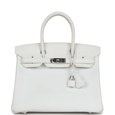 Hermes Birkin 30 White Epsom PHW