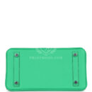 Hermes Birkin 25 Vert Comics Togo and Matte Alligator Touch PHW