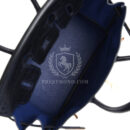 Hermes Birkin 25 Bleu Saphir Taurillion Novillo and Bleu Marine Matte Alligator Touch Rose GHW