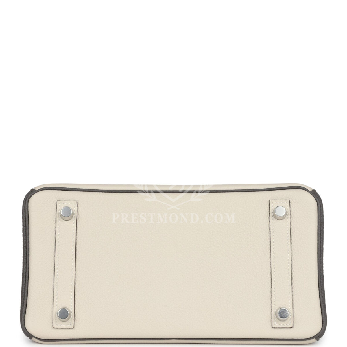 Hermes Special Order (HSS) Birkin 25 Beton and Etain Togo Brushed PHW — изображение 6
