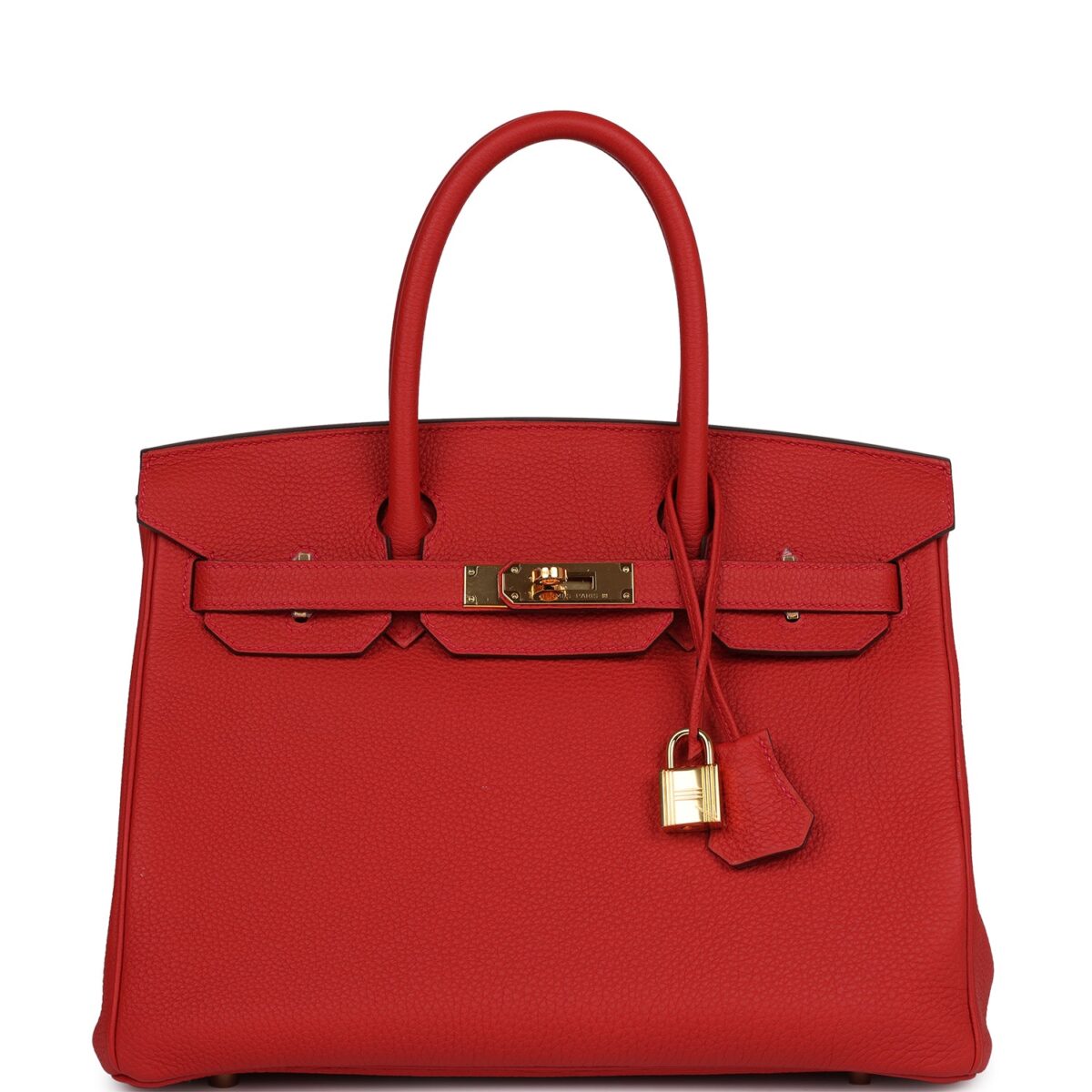 Hermes Birkin 30 Geranium Togo GHW