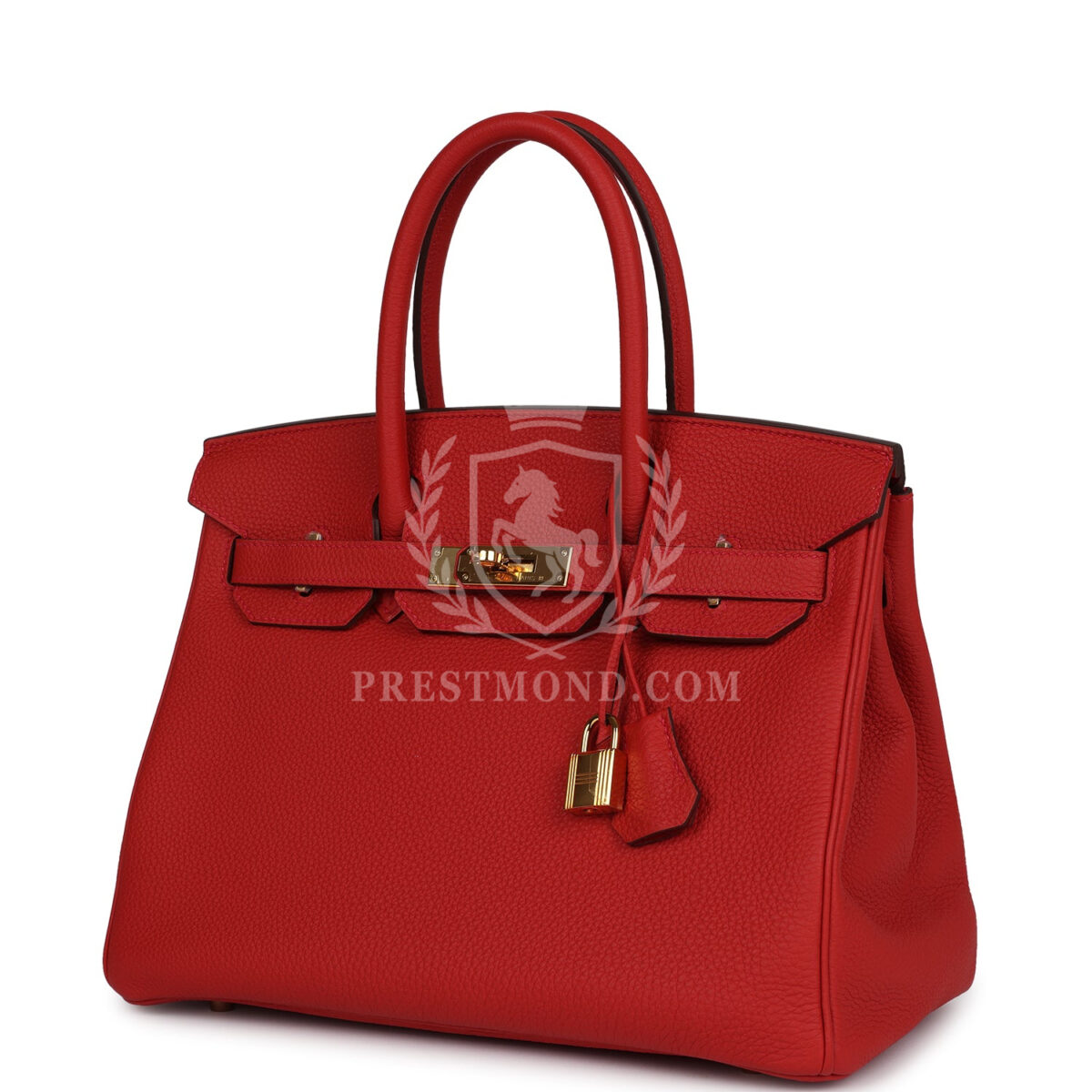Hermes Birkin 30 Geranium Togo GHW — изображение 5