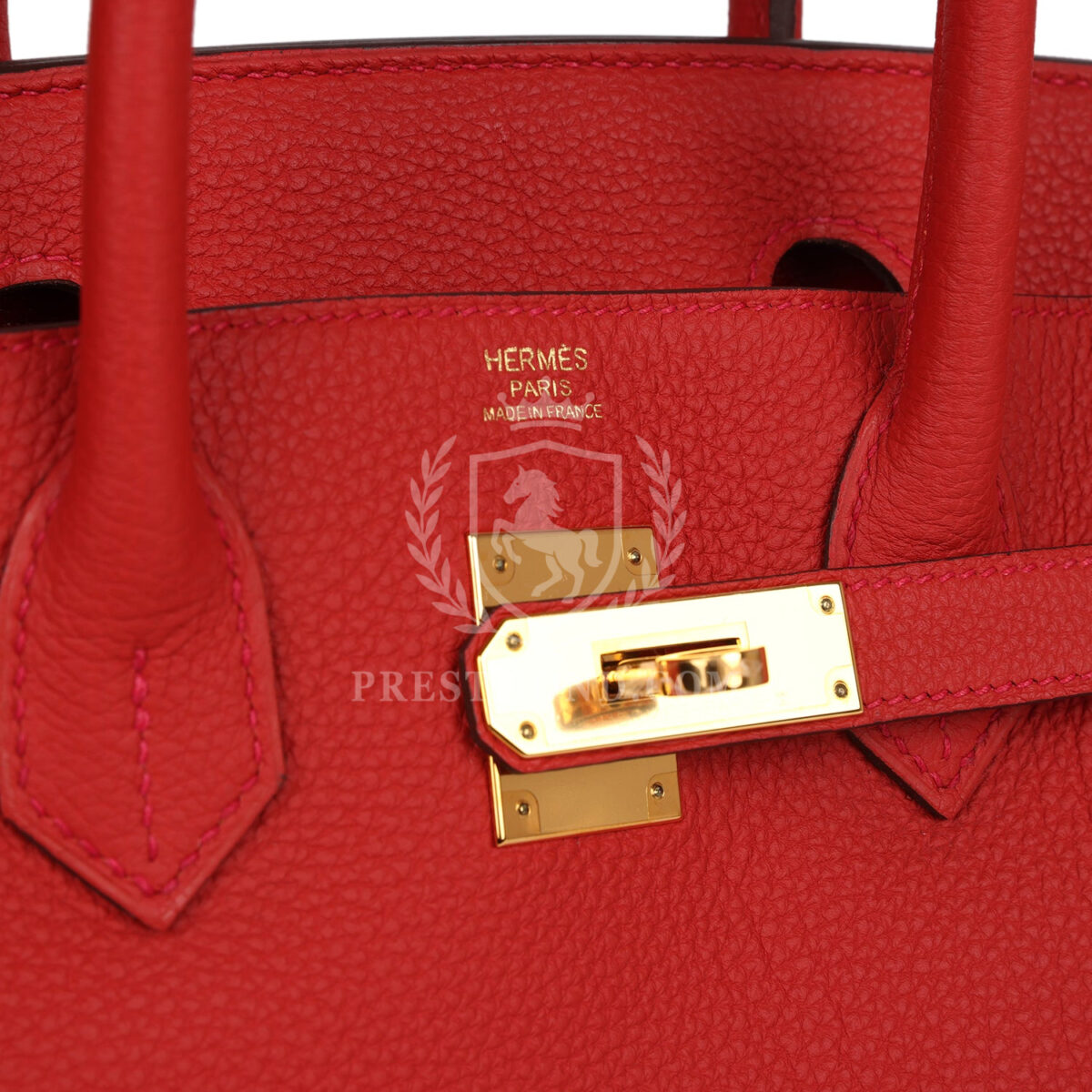 Hermes Birkin 30 Geranium Togo GHW — изображение 7