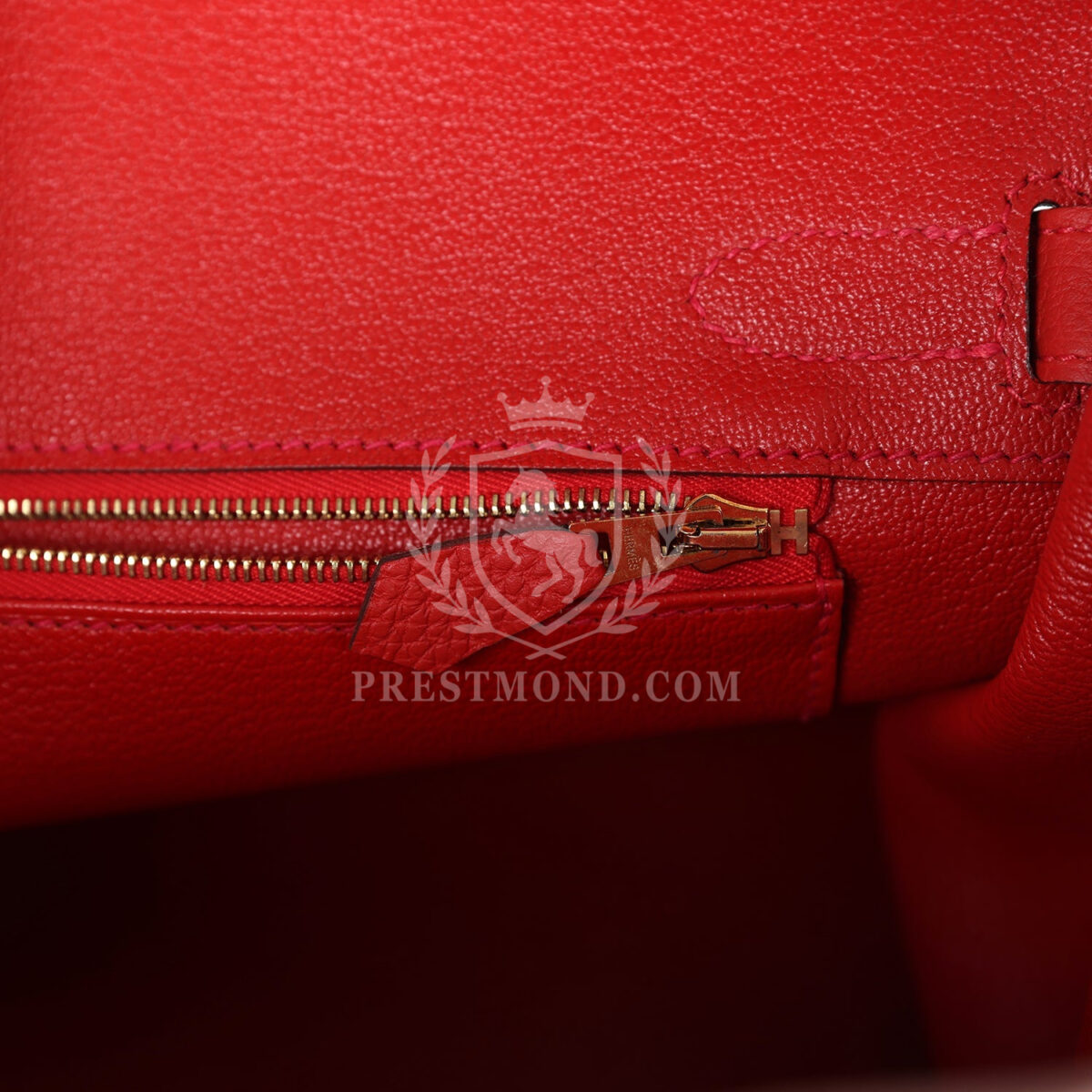 Hermes Birkin 30 Geranium Togo GHW — изображение 9