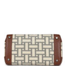 Hermes Birkin 30 Marron D'Inde Buffalo and Mosaique Canvas PHW